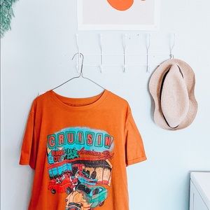 SHEIN cruisin vintage oversized T-shirt